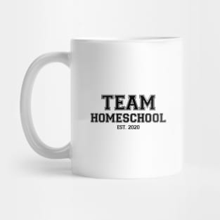 Team Homeschool 2020 Black Mug